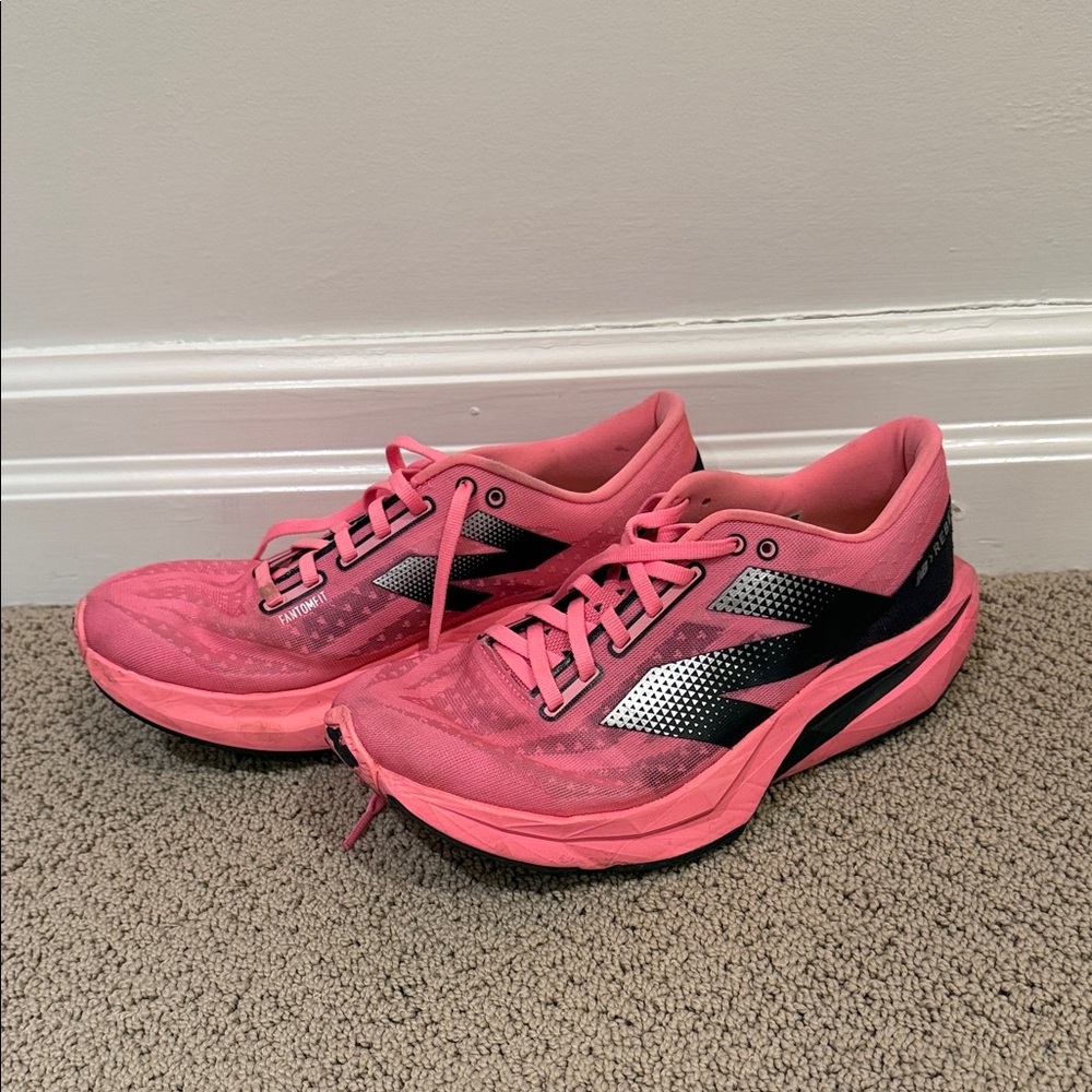 New Balance pink fuel cell rebel v4